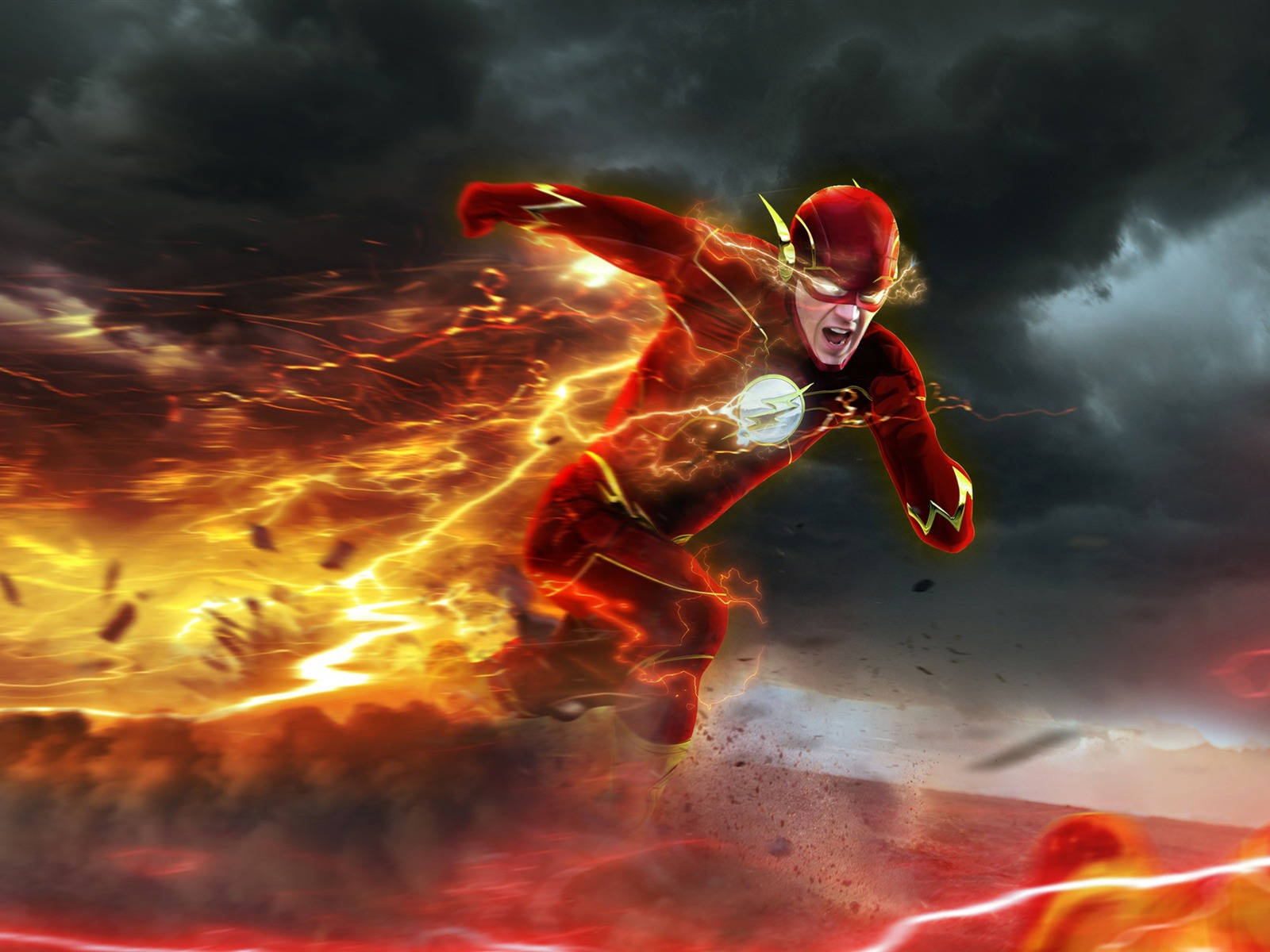 Grant Gustin The Flash Movie Superhuman Speed