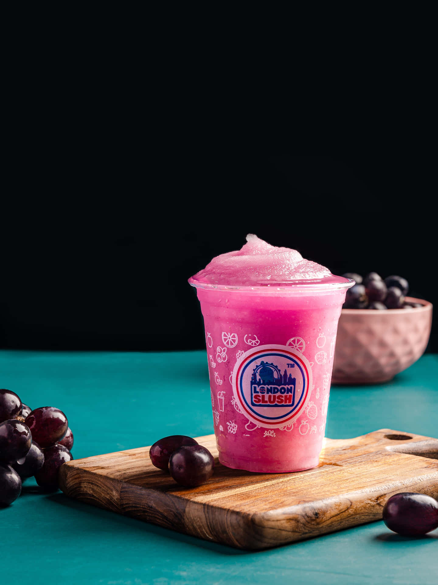Grape Slushy By London Slush Background