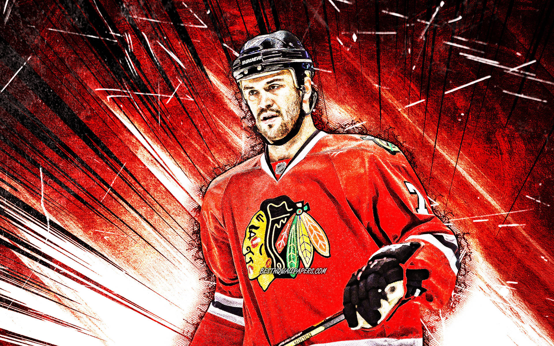 Graphic Art Brent Seabrook Background