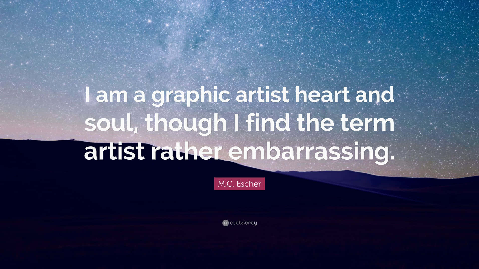 Graphic Artist Embarrassment Quote