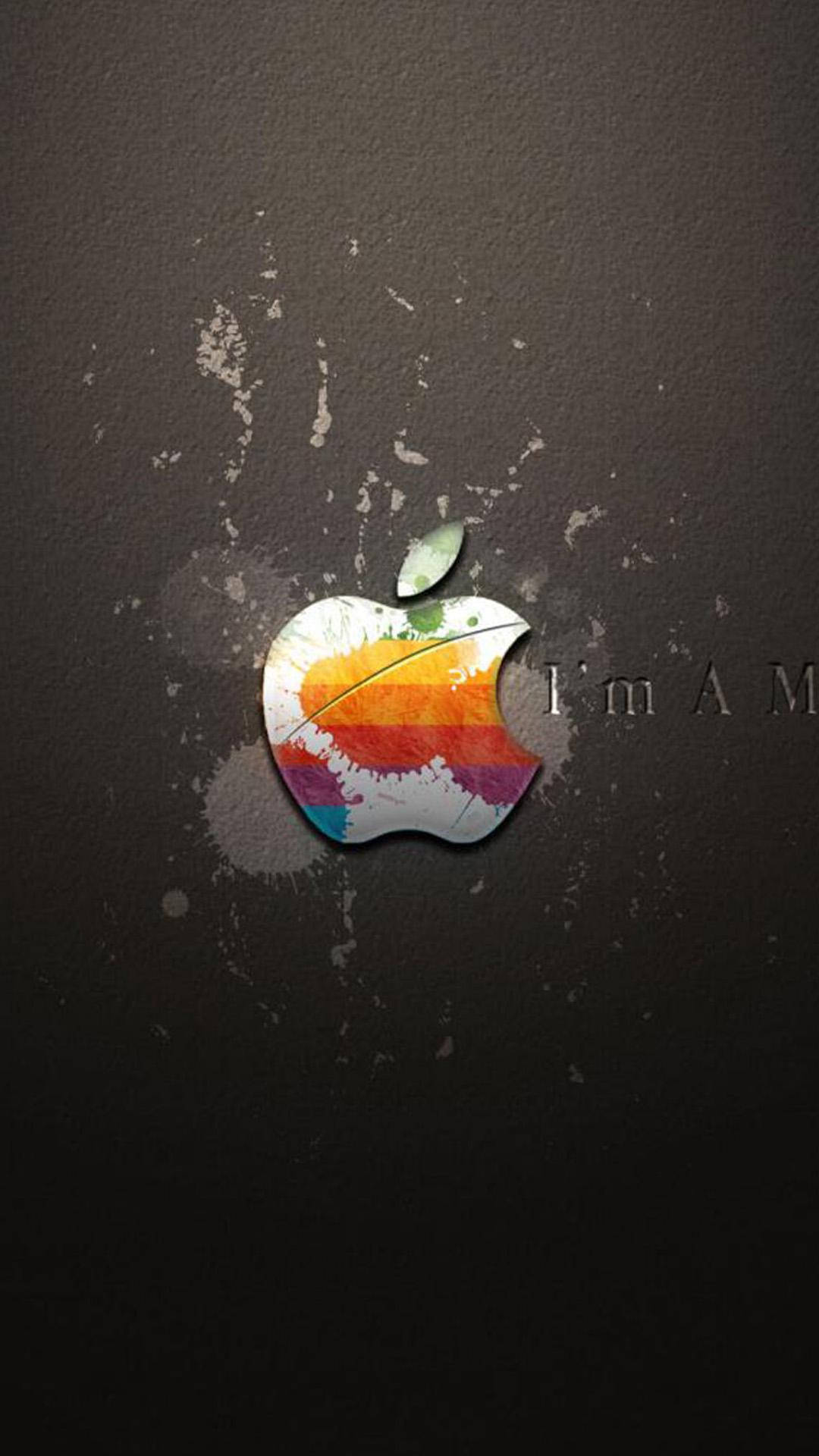 Graphic With Apple Logo 4k