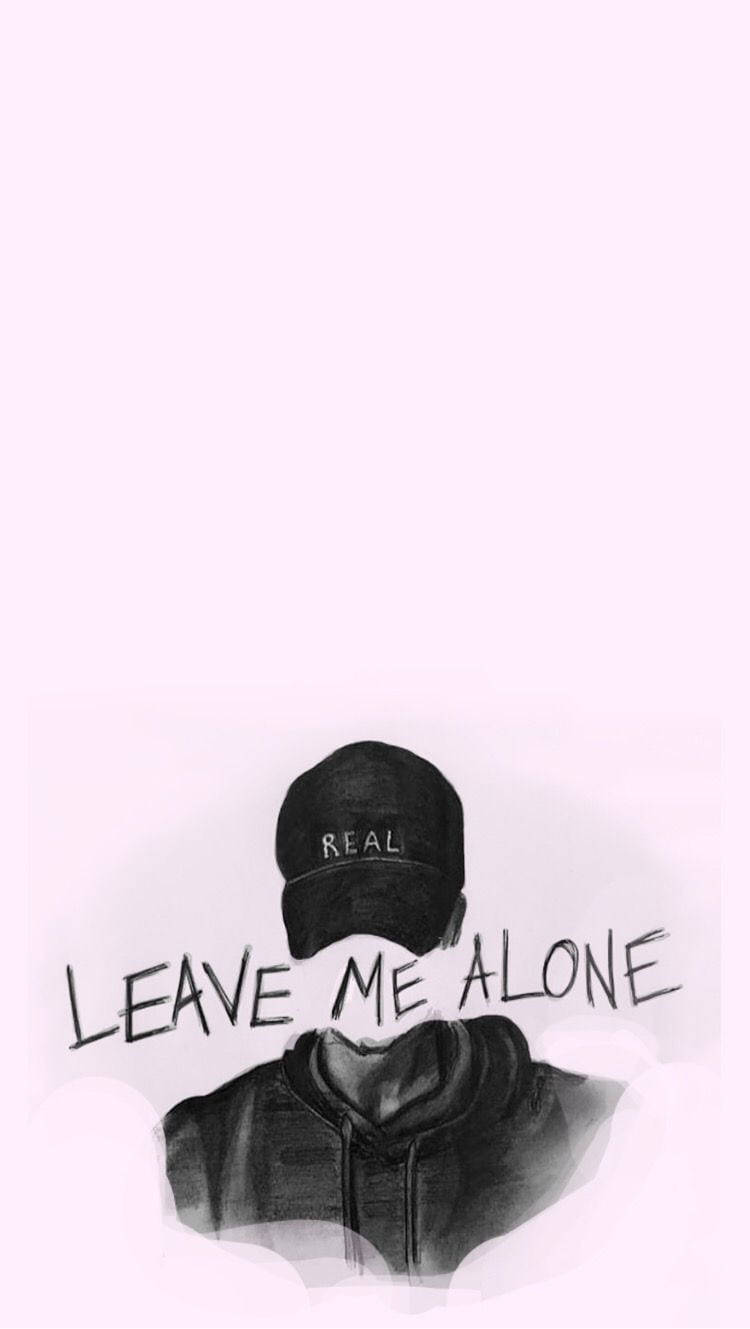 Graphite Art With Leave Me Alone