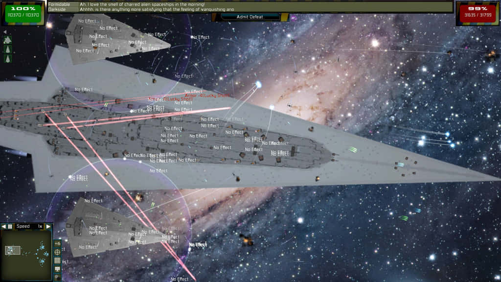 Gratuitous Battleship Astral Attack Background