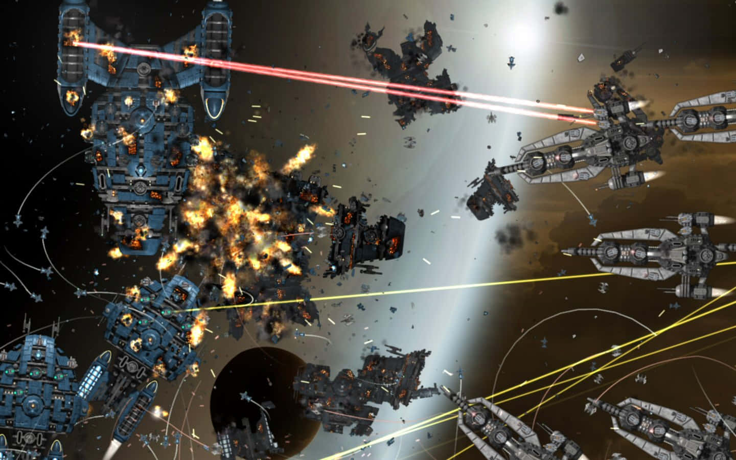 Gratuitous War Battle Space Background