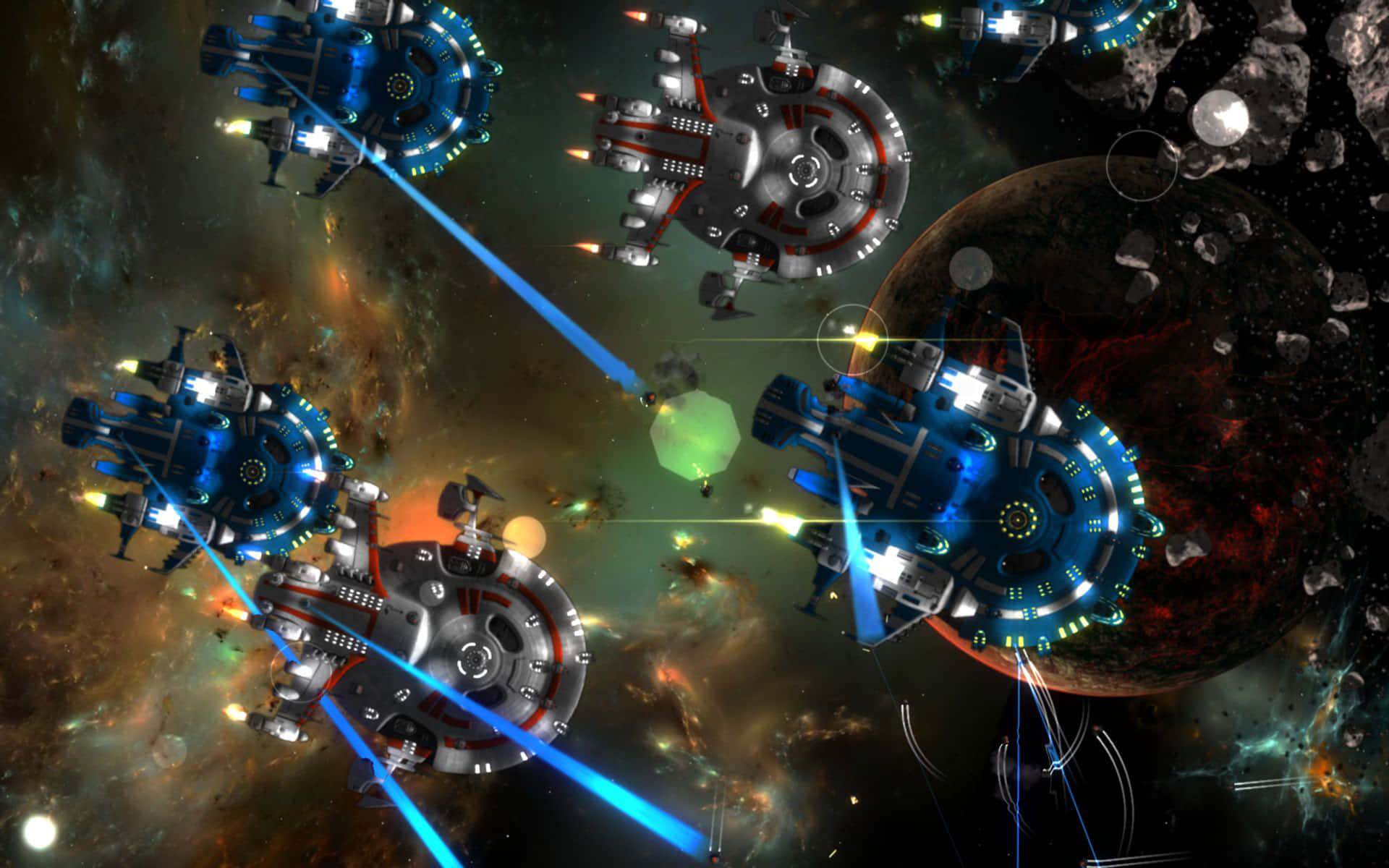 Gratuitous Warship Battle Background