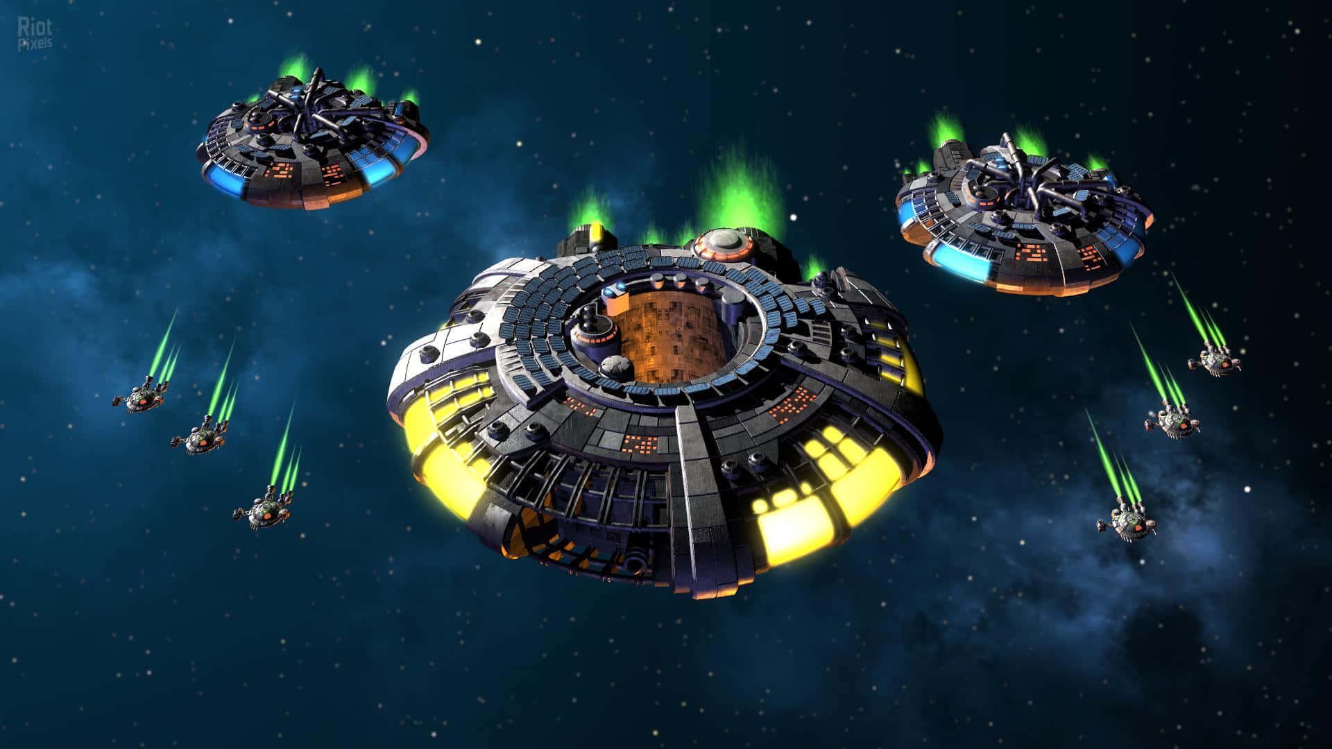 Gratuitous Warships Attack Background