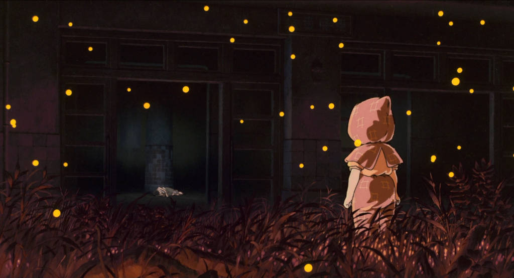 Grave Of The Fireflies Train Scene Background