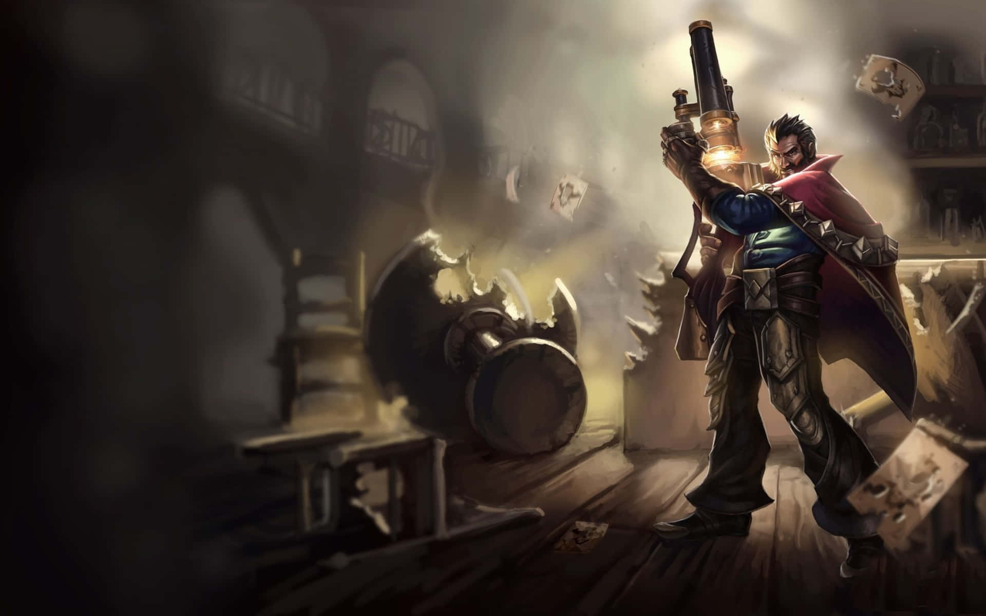 Graves League Of Legends Outlaw Character Background