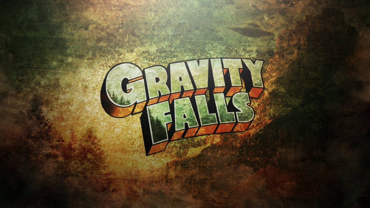 Gravity Falls Title Art Background