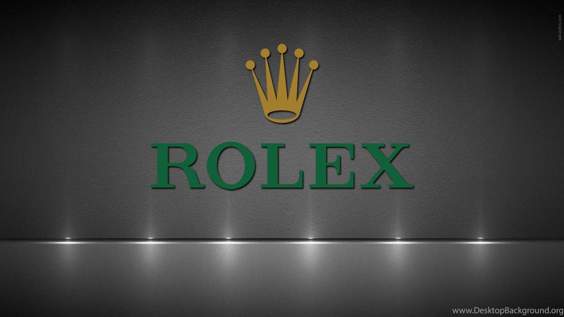 Gray Aesthetic Rolex Logo Background
