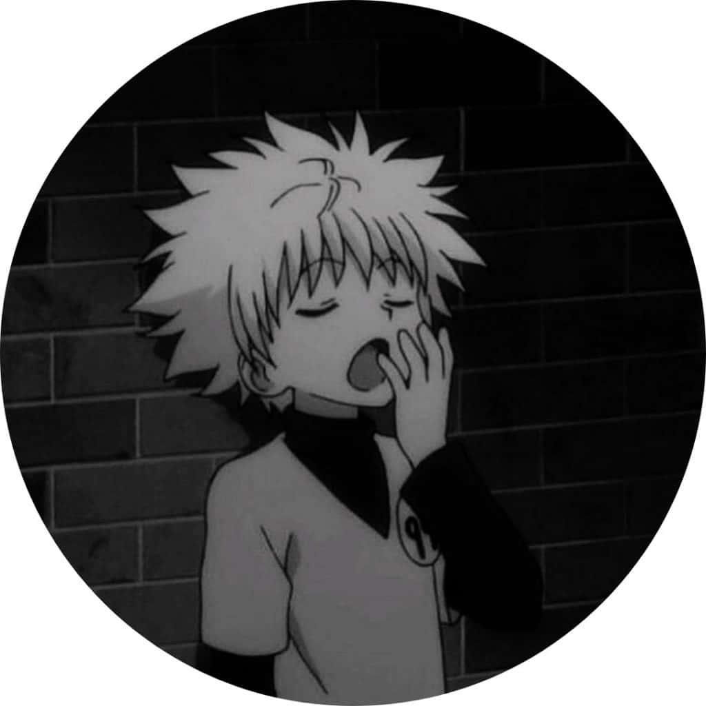 Gray And Black Anime Pfp Killua Background