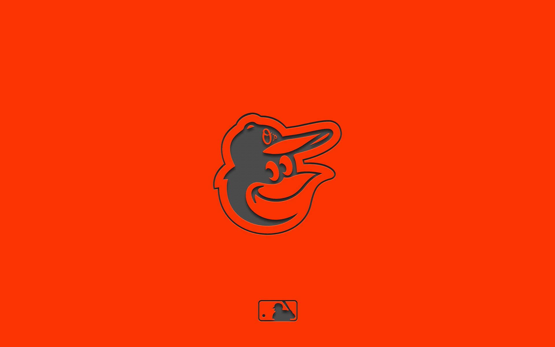 Gray And Orange Baltimore Orioles Background