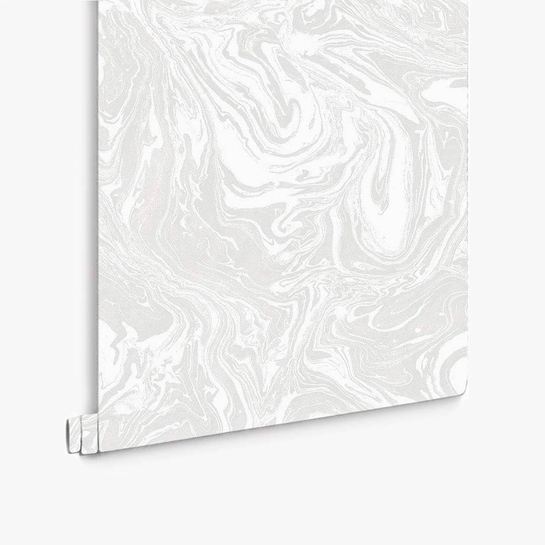 Gray And White Marble Artwork Background