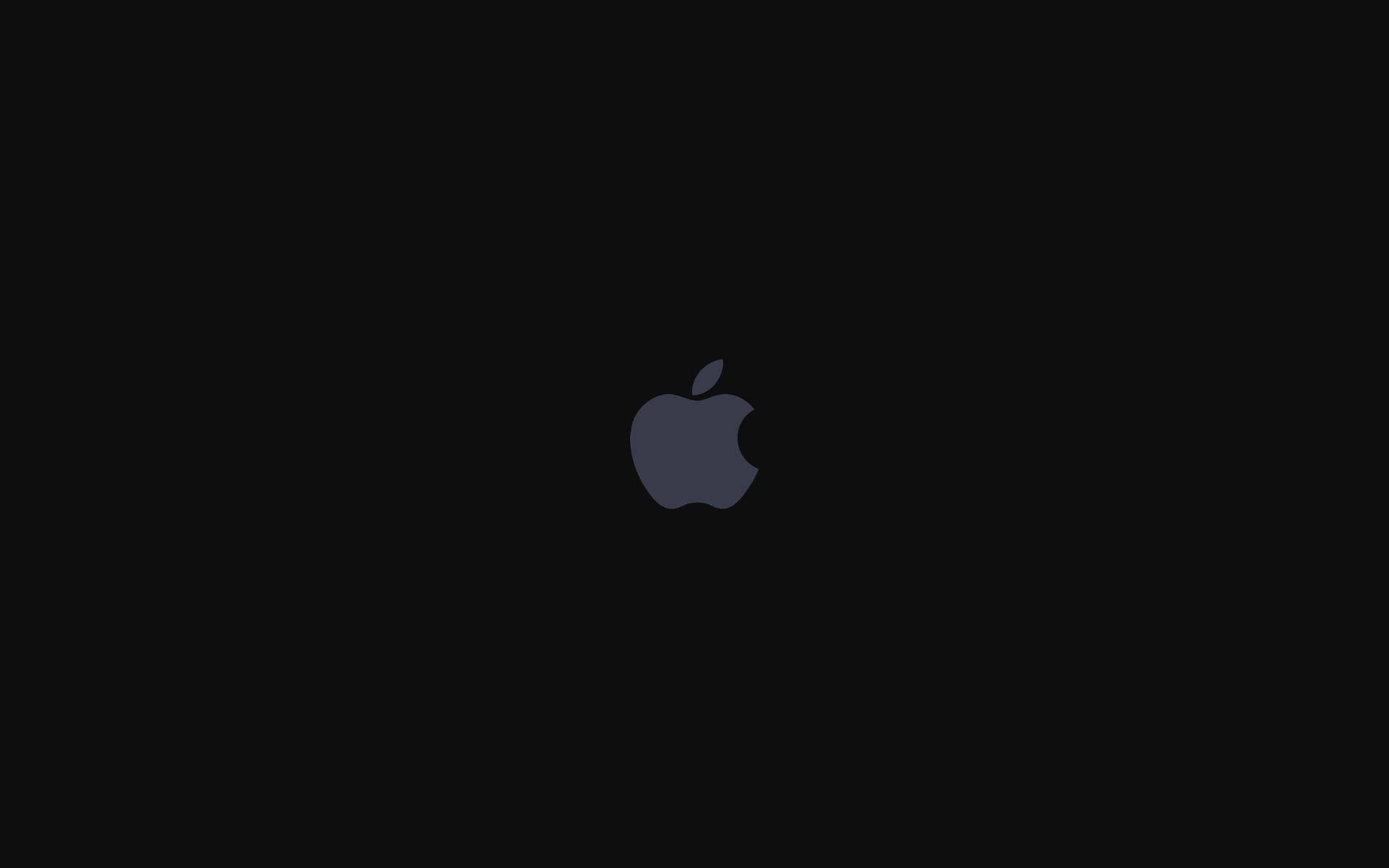 Gray Apple Logo 4k Background