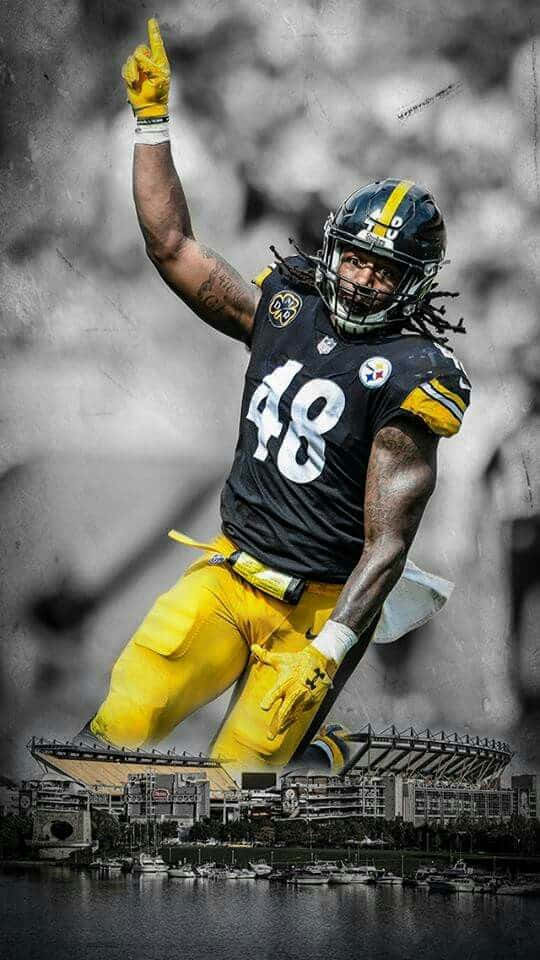Gray Background Bud Dupree Background