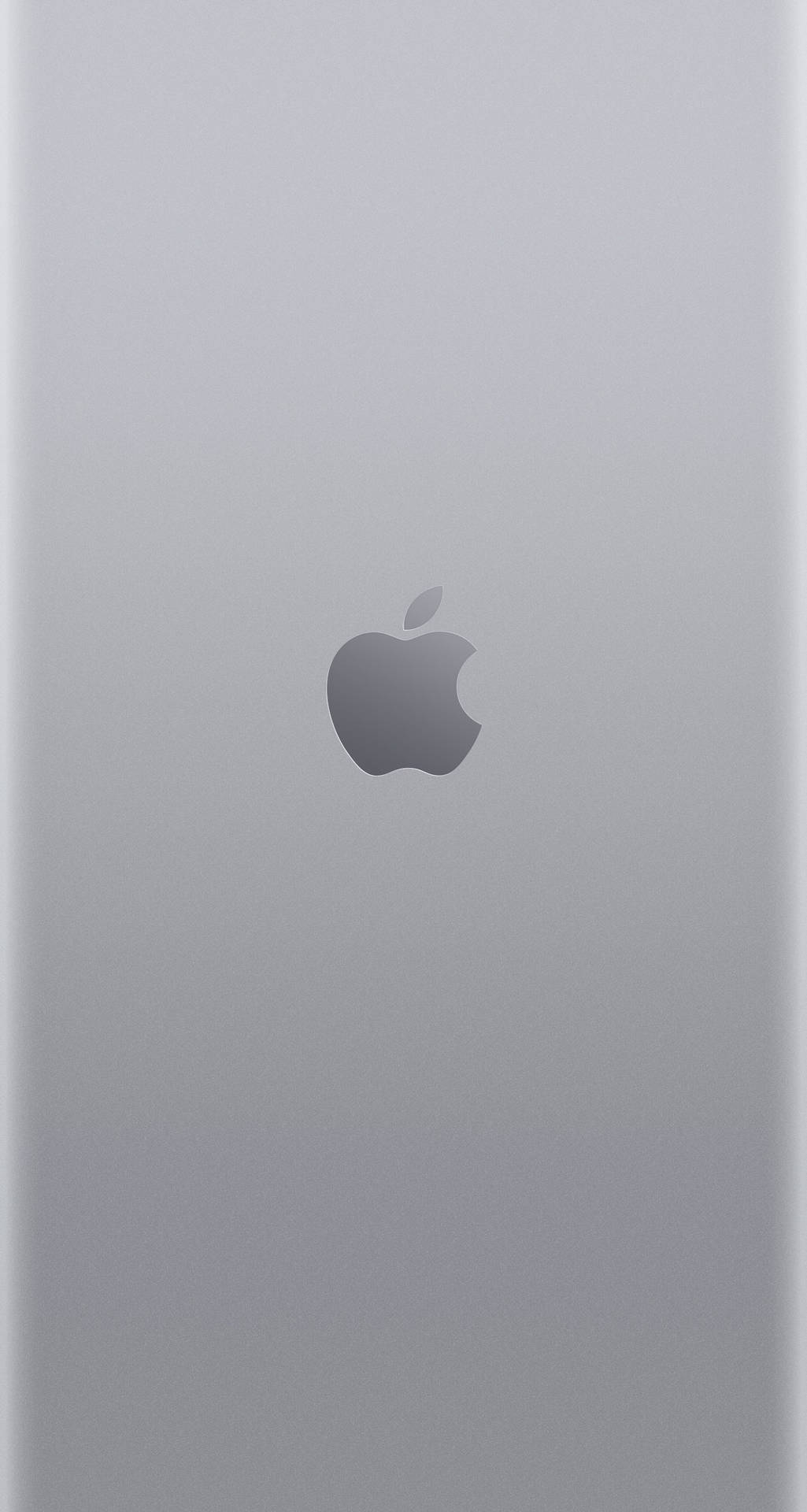 Gray Background With Apple Logo Background