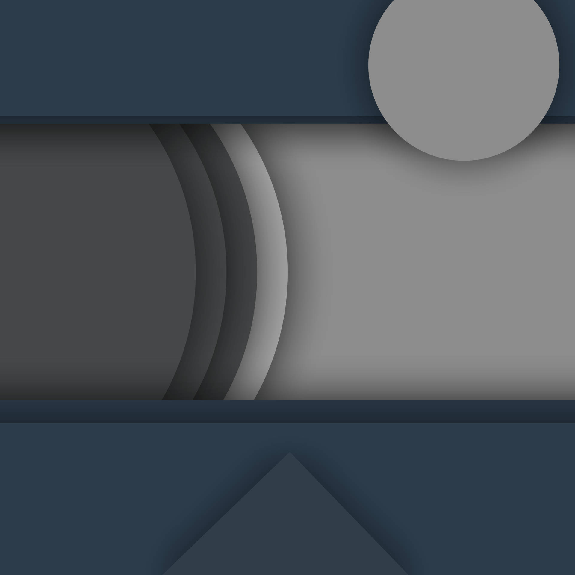 Gray Blue Abstract Material Shapes Background