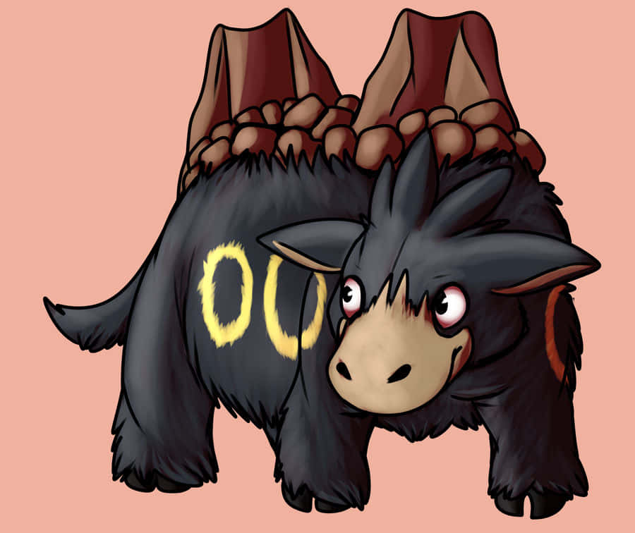 Gray Camerupt With Pink Background Background