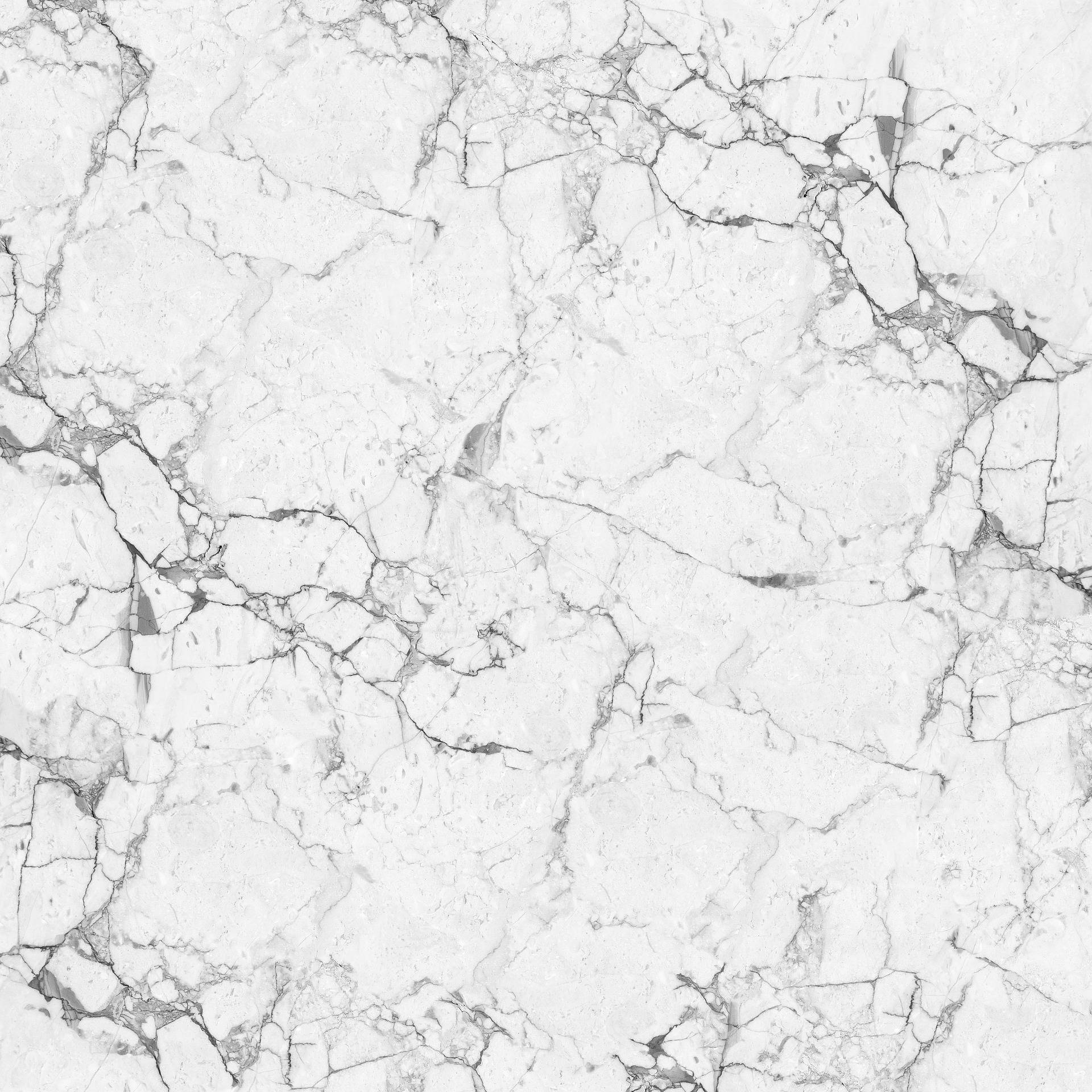 Gray Cracks White Marble Laptop Background