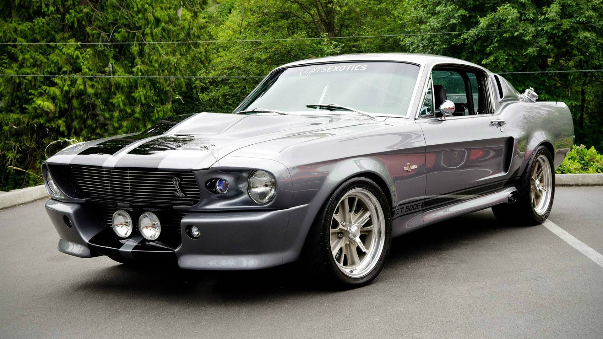 Gray Ford Mustang Hd Eleanor