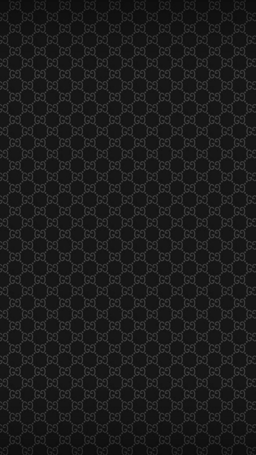 Gray Gucci Iphone Pattern Background