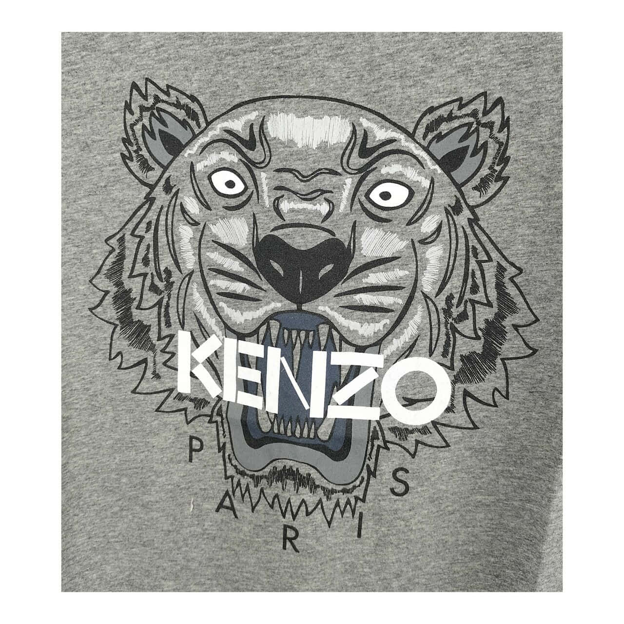 Gray Kenzo Tiger Print