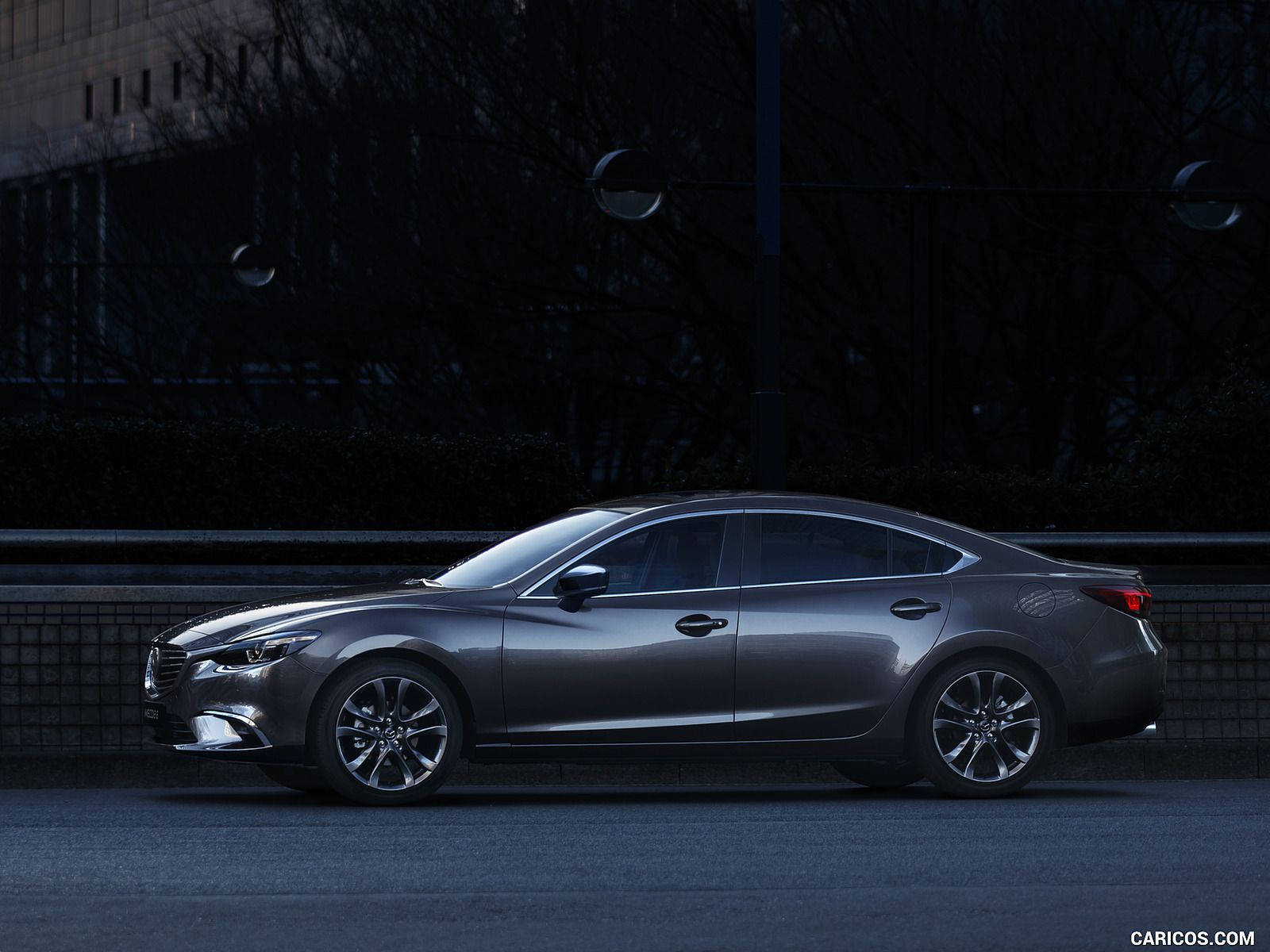 Gray Mazda 6 Side View