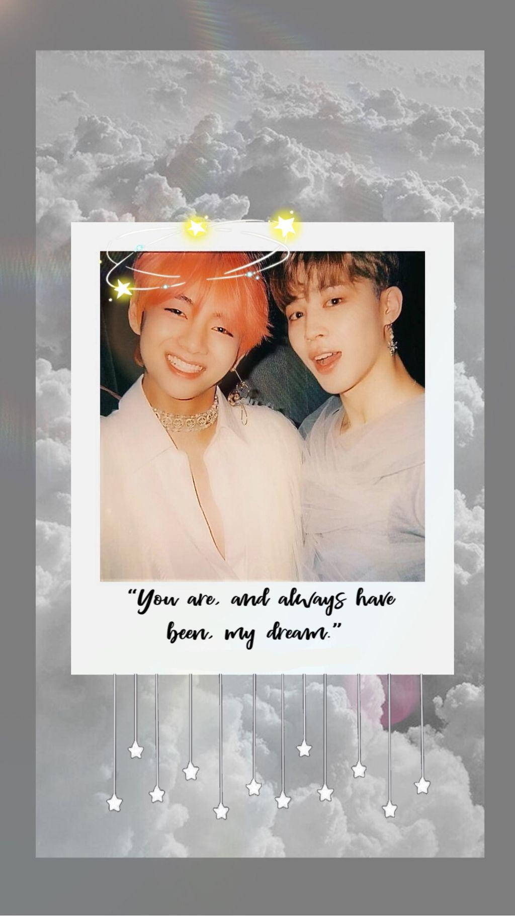 Gray Polaroid Vmin Background