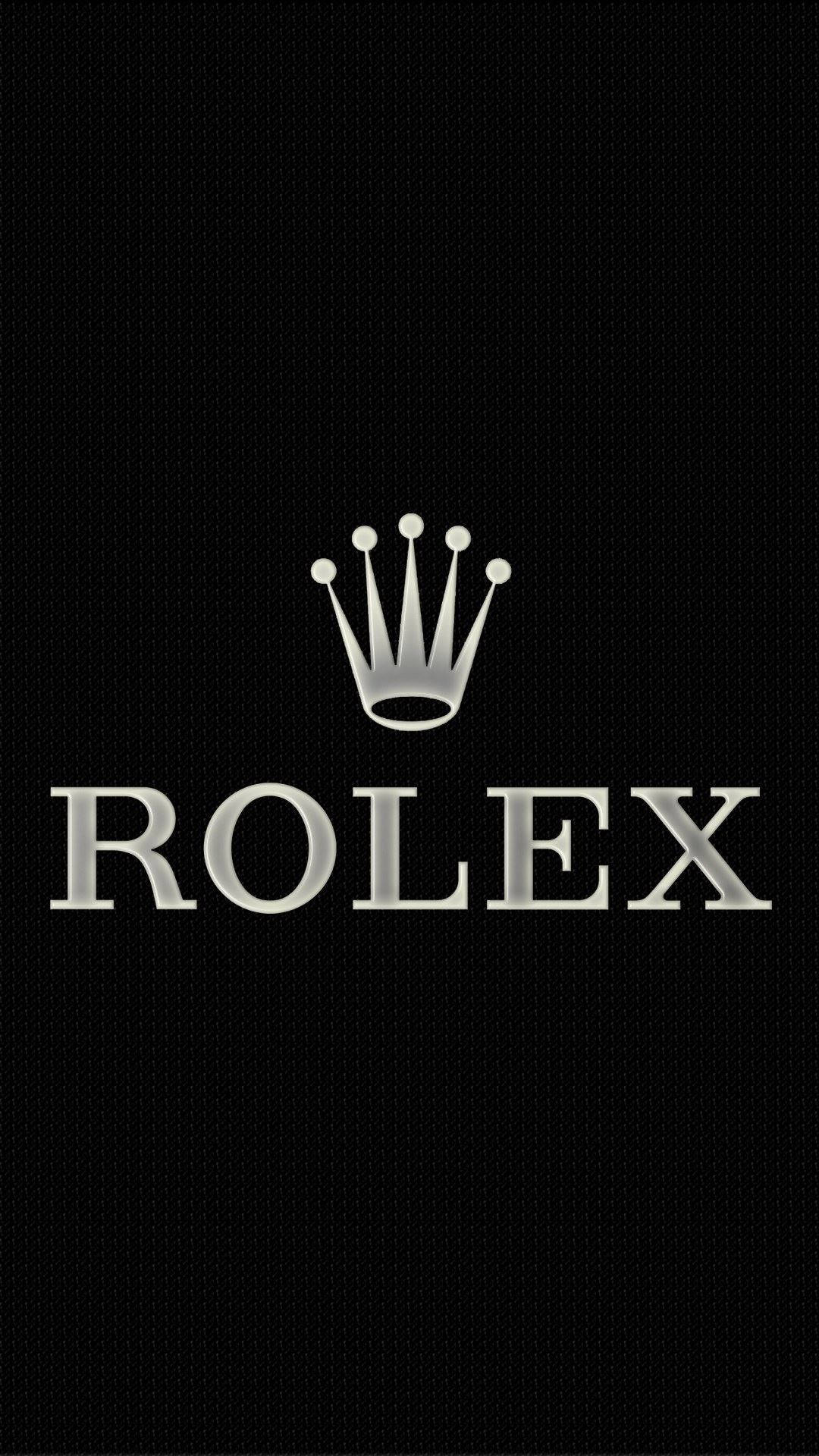 Gray Rolex Logo Background