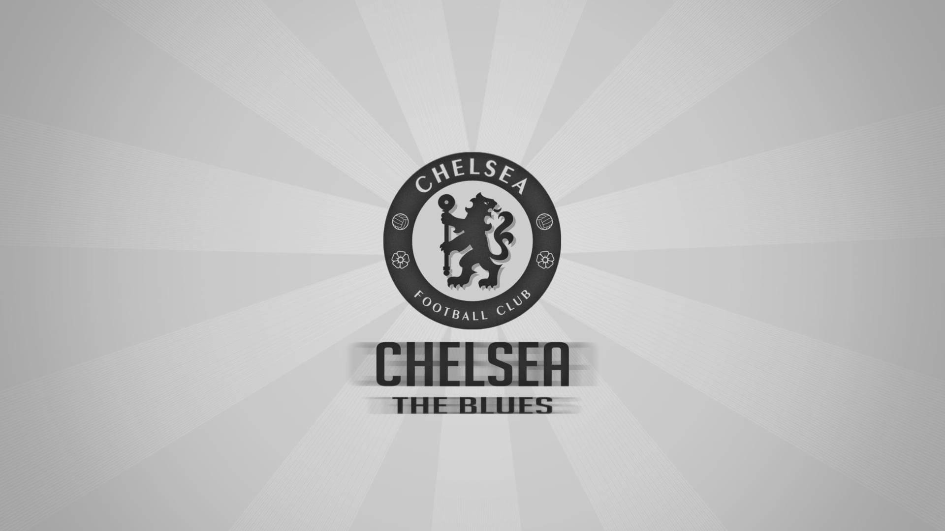 Gray Scale Chelsea Logo Background