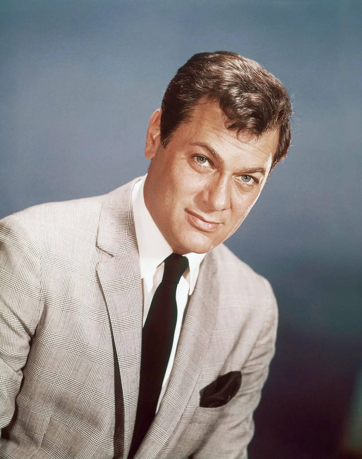 Gray Suit Tony Curtis Background