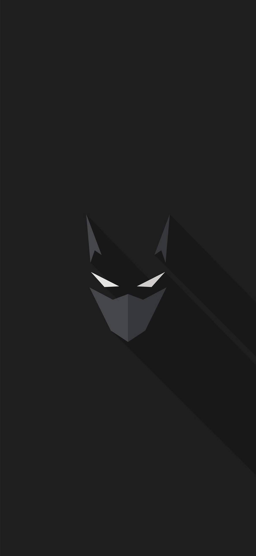 Gray The Batman Iphone Face Background