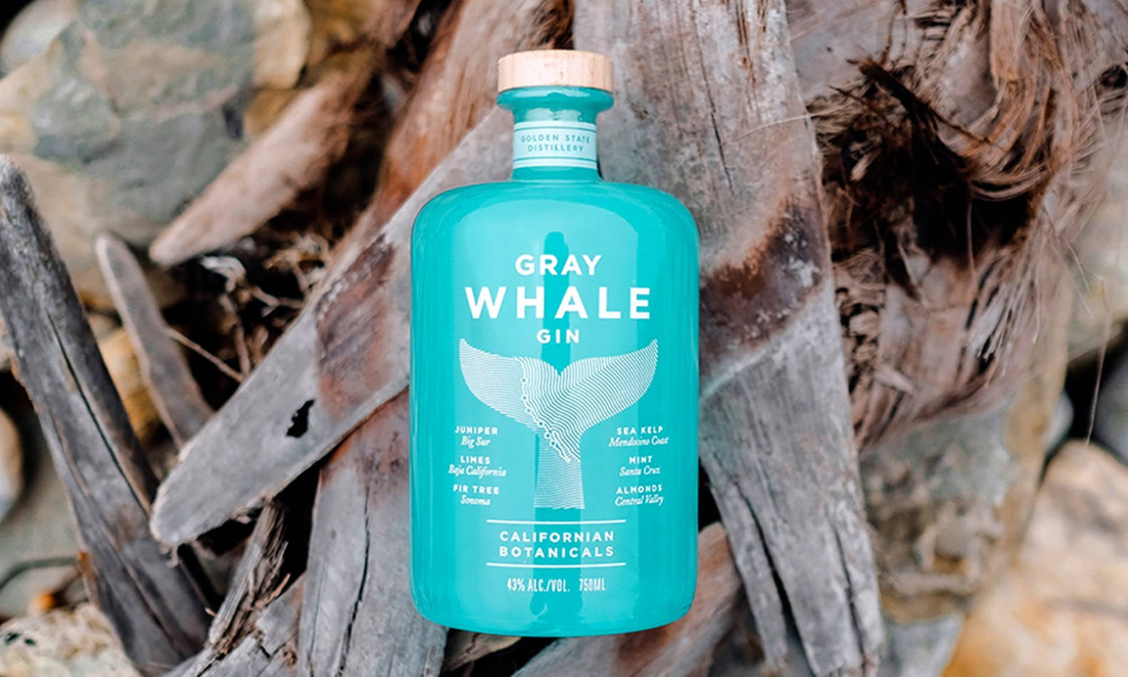 Gray Whale Gin Husk Background