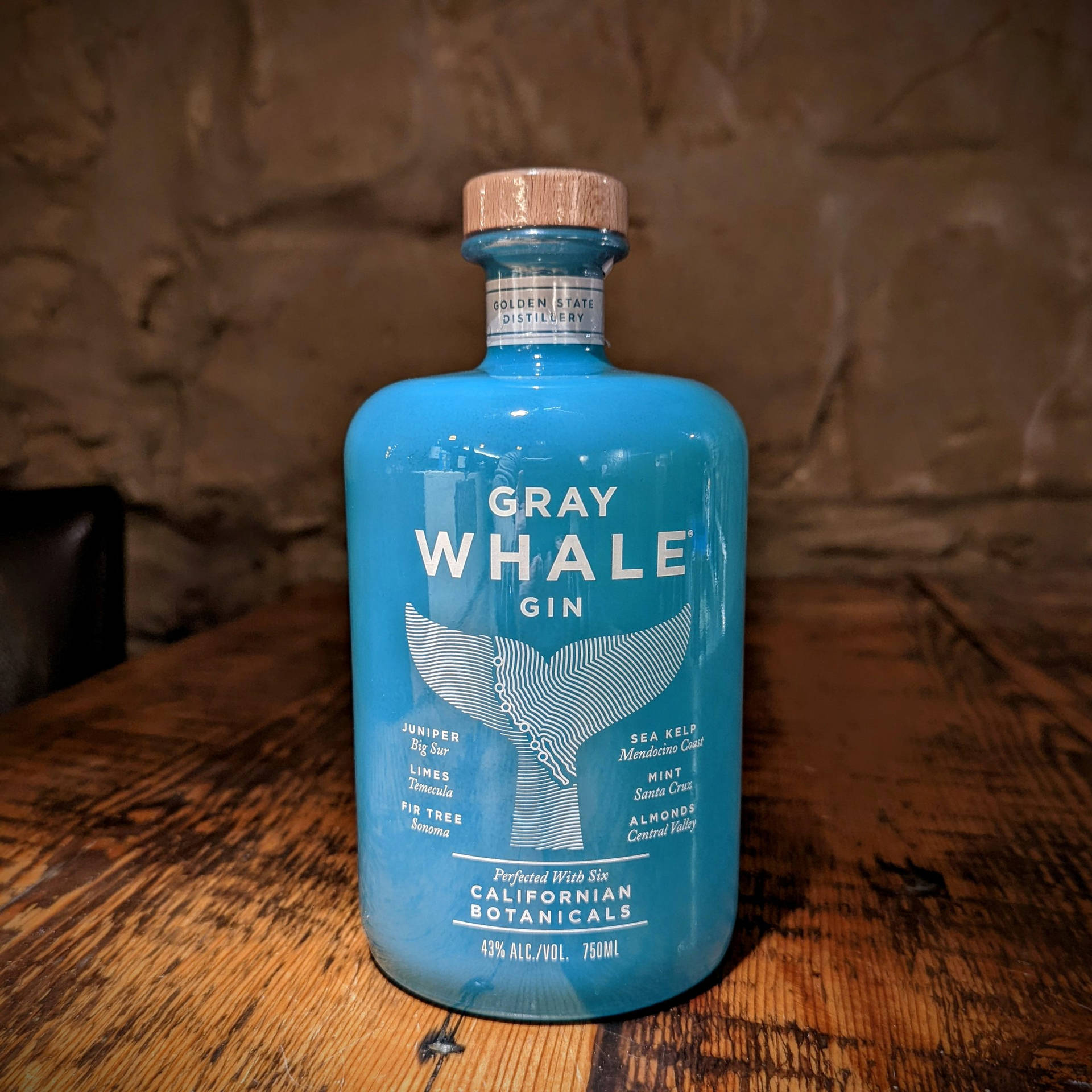 Gray Whale Gin Portrait Background