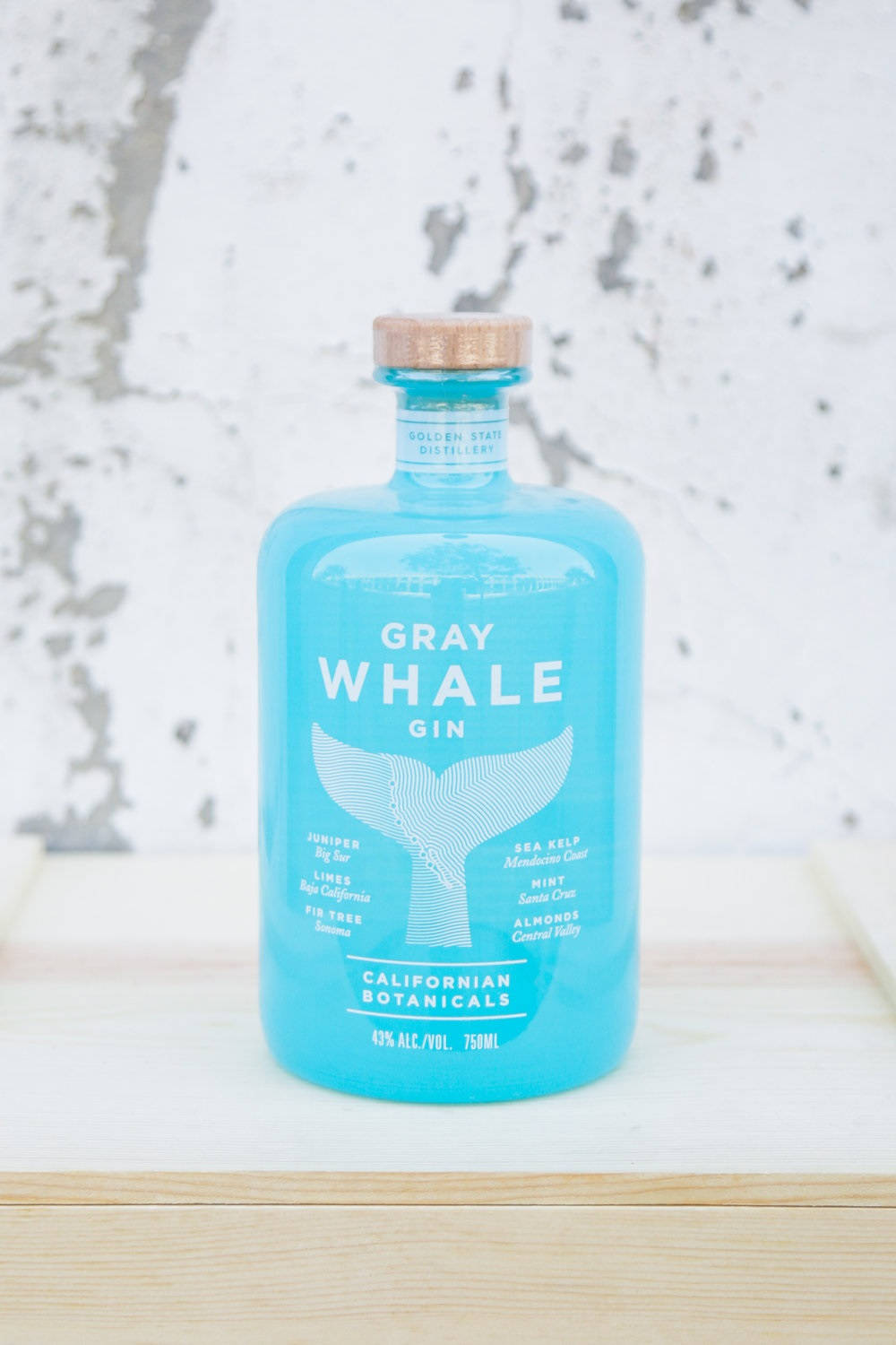 Gray Whale Gin White Background