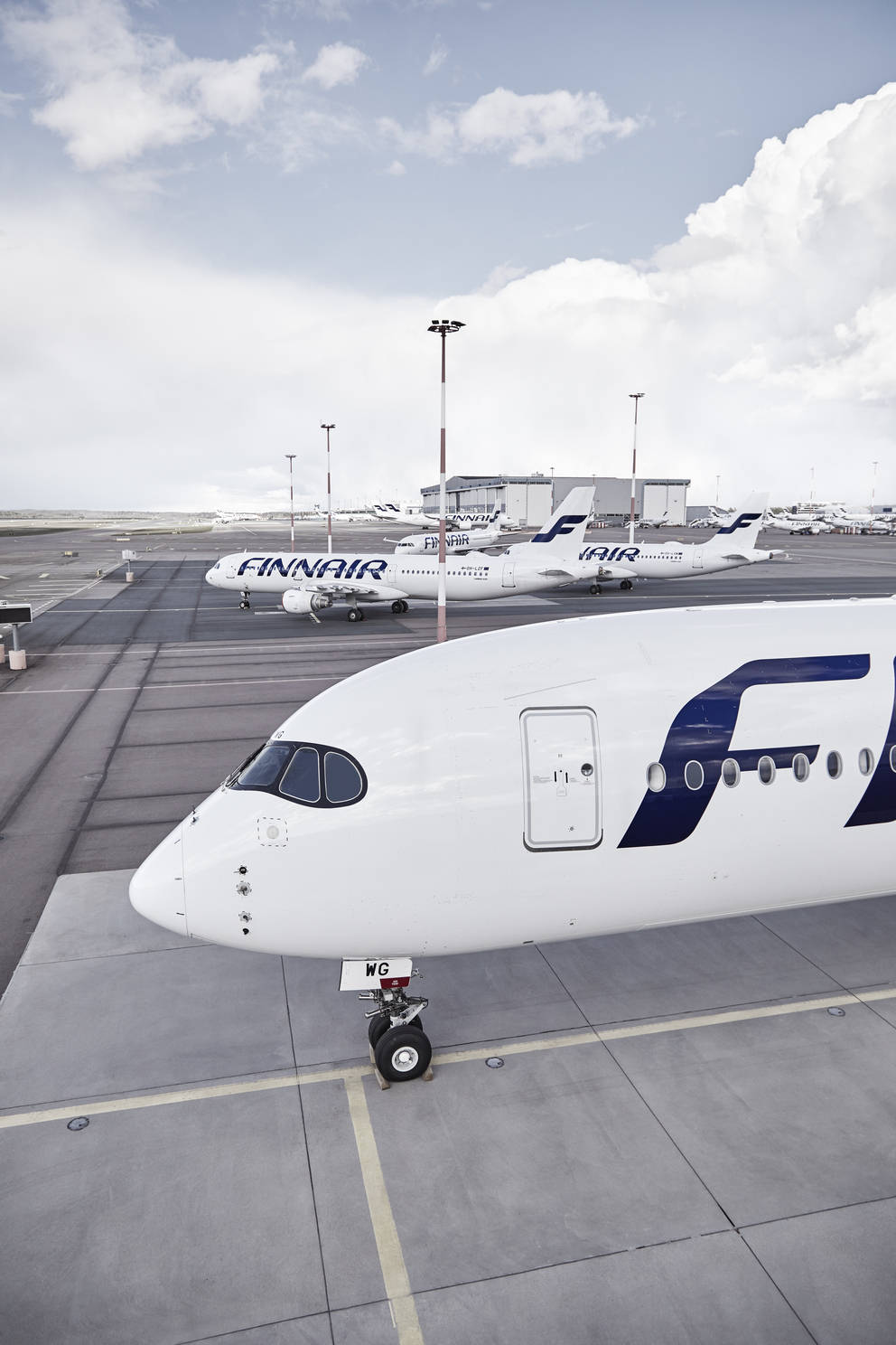 Grayscale Finnair