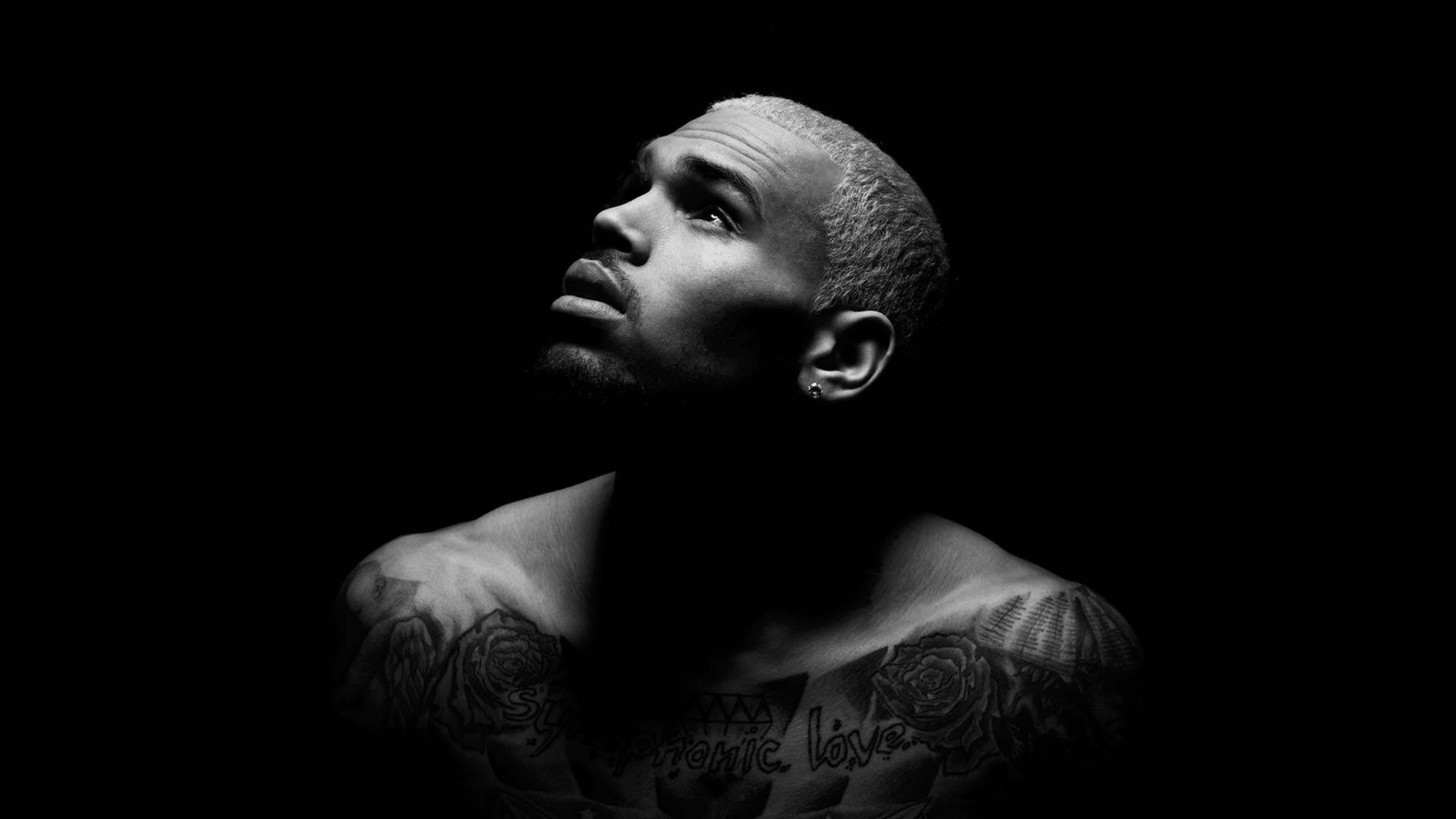 Grayscale Photography Chris Brown