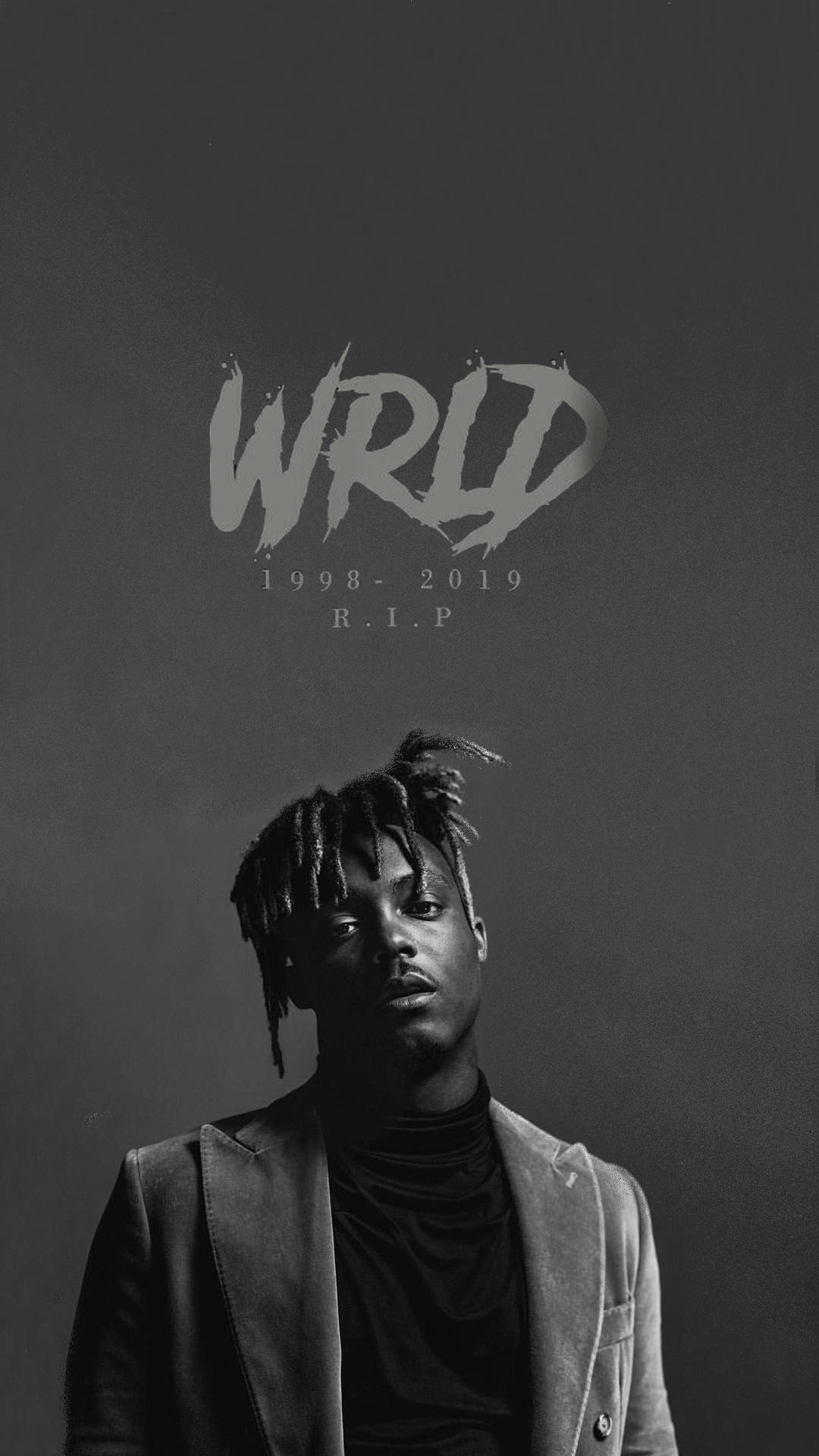 Grayscale Xxxtentacion Juice Wrld Memorial Digital Art Background