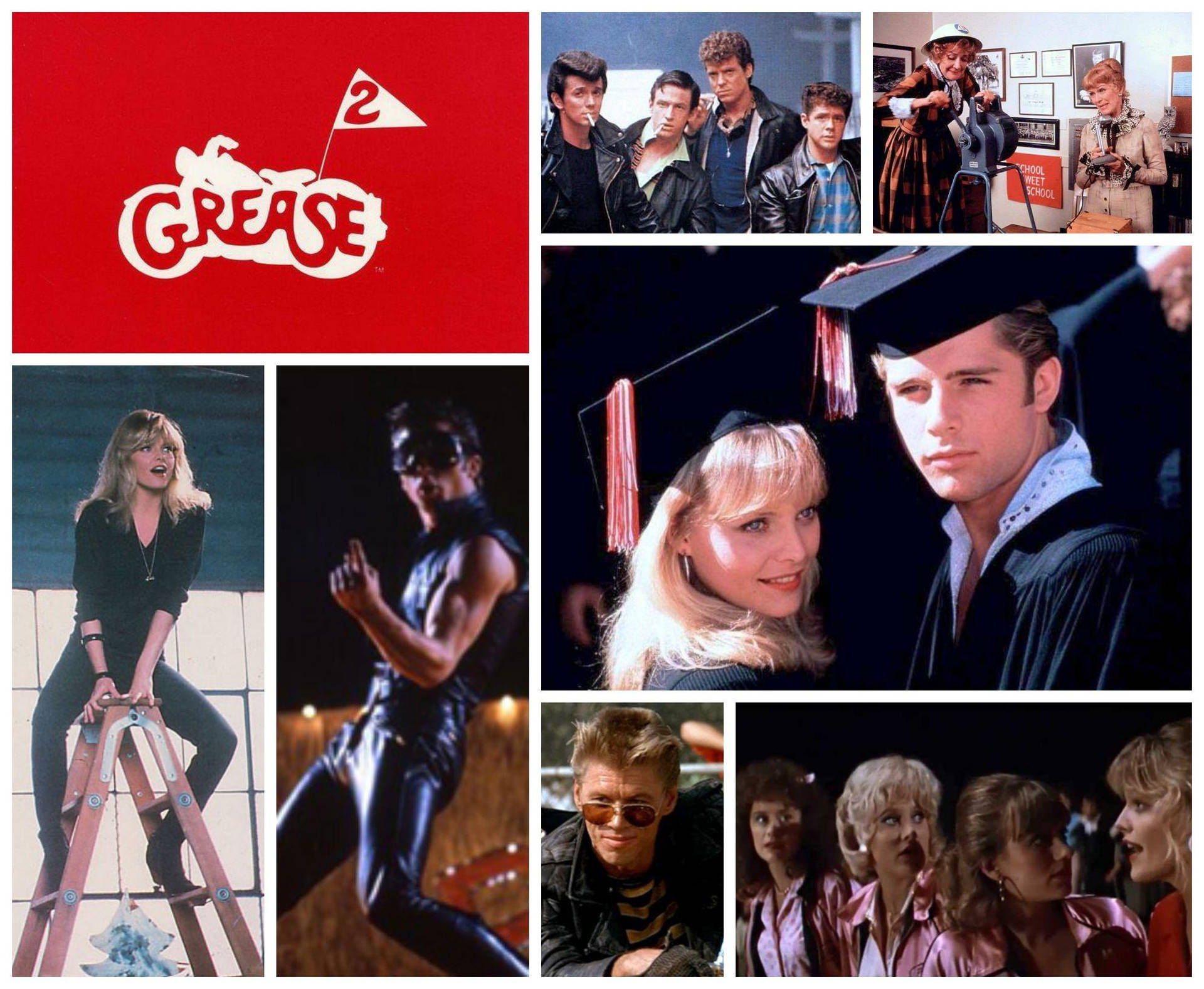 Grease Photograph Collage