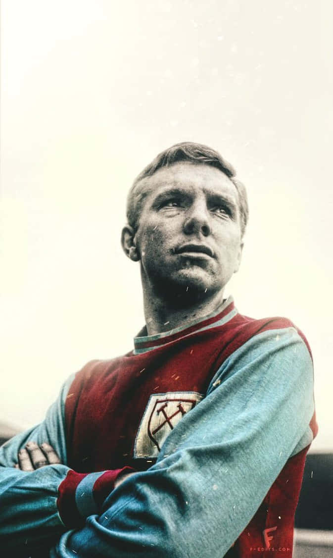 Great Athlete Bobby Moore Background