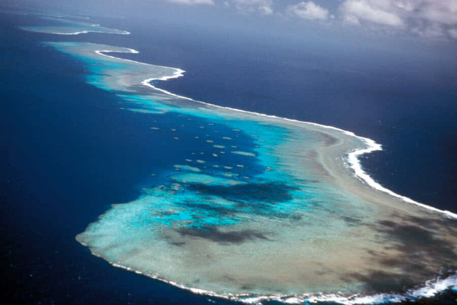 Great Barrier Reef Aerial View