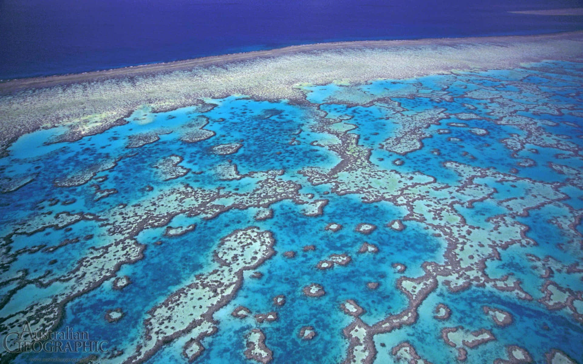 Great Barrier Reef Marine Park Islands Background