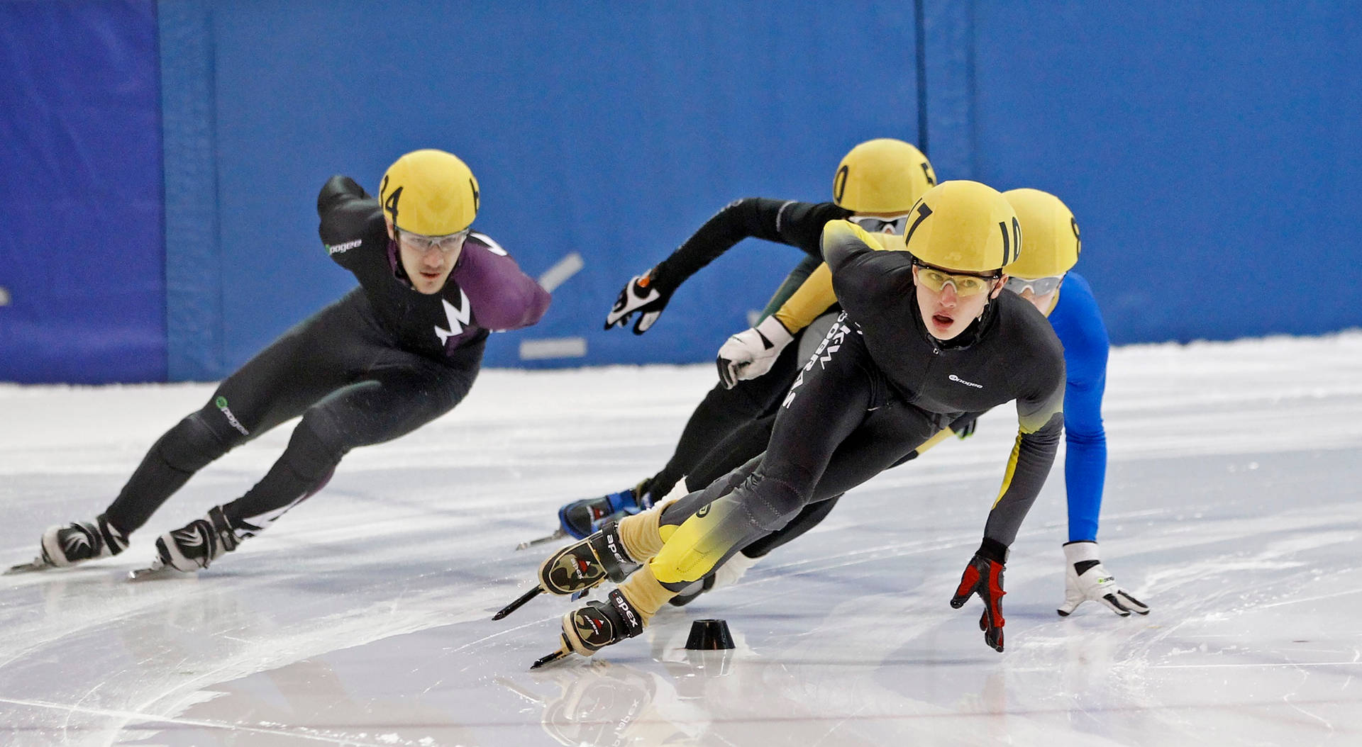 Great Britain Short Track Speed Skating Background