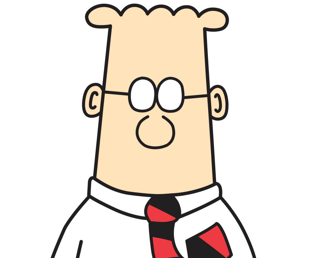 Great Dilbert Portrait Background