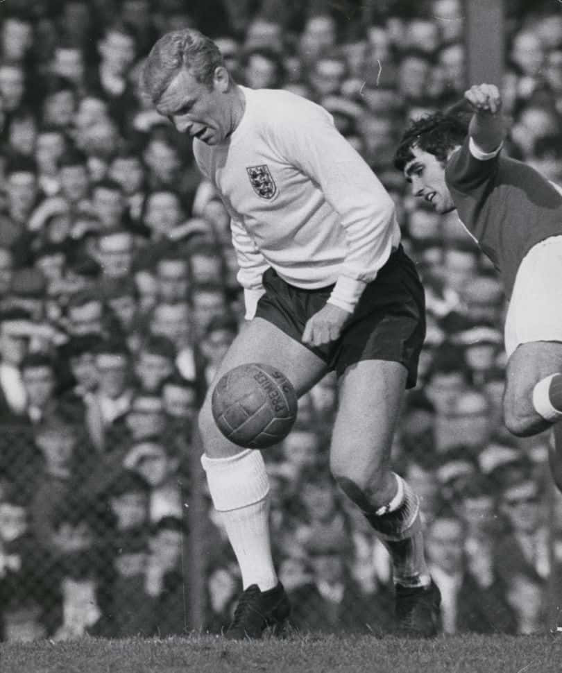 Great English Athlete Bobby Moore Background