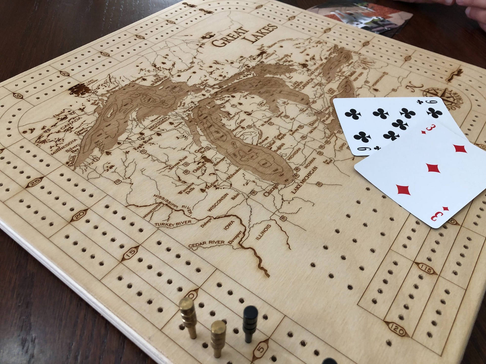 Great Lakes Cribbage Game