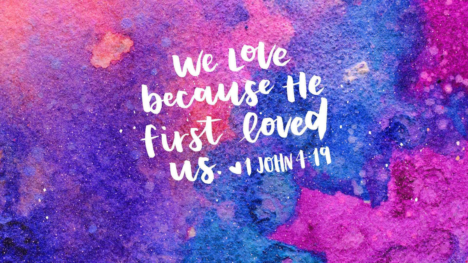 Great Love Bible Quote Background