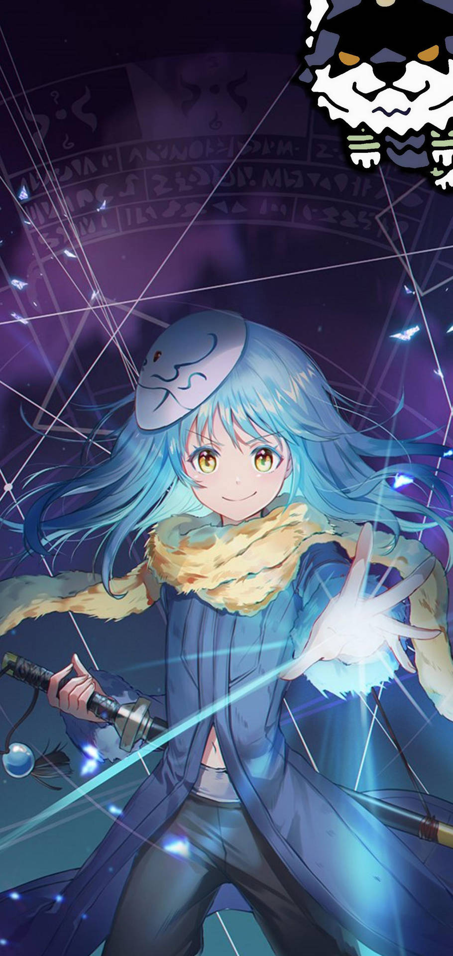 Great Sage Rimuru Tempest Art Background