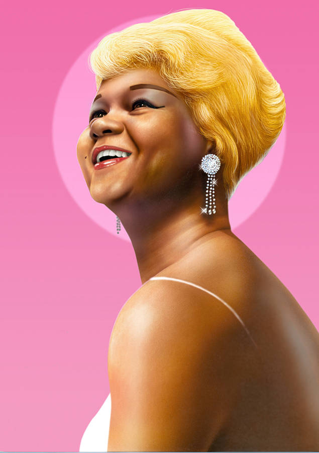 Great Singer Etta James Background