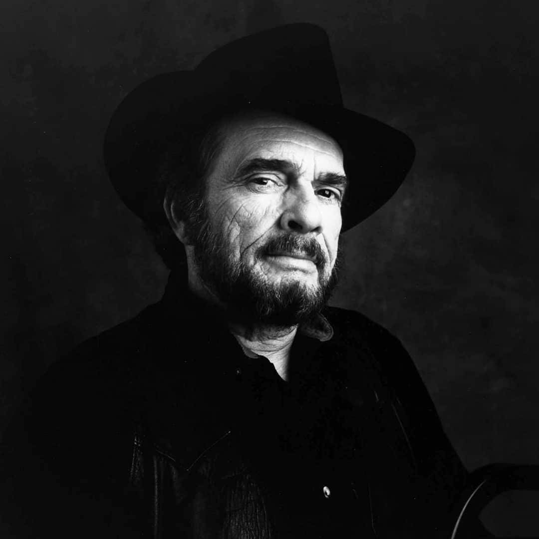 Greatest Music Artist Merle Haggard Portrait